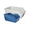 Pawise High-Back Cat Litter Pan, 61L x 45W x 25H cm - Assorted Colors