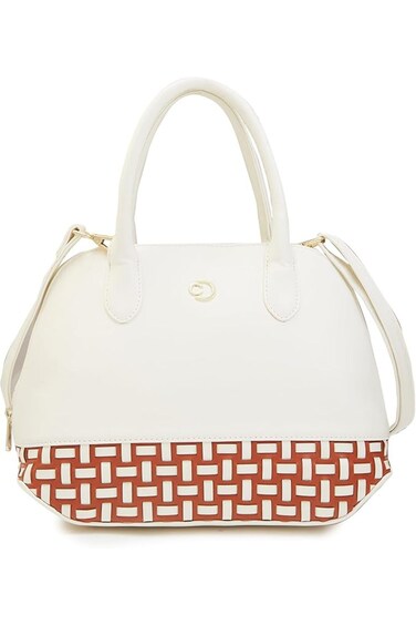 Zeta Women's Bag Satchel Medium Vanilla