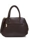 Zeta Women's Bag Satchel Medium Chocolate