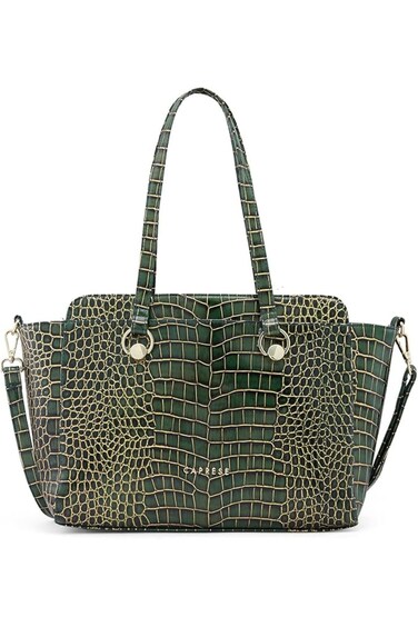 Miranda حقيبة نسائية ساتشل كبيرة خضراء