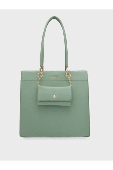 Daphne حقيبة نسائية توت كبيرة نعناعية