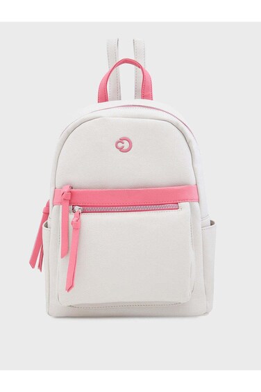 Sia حقيبة نسائية موضة ظهر متوسطة بيج