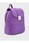 Shelbee حقيبة نسائية موضة ظهر متوسطة بنفسجية