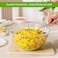 Mixing &amp; Serving Bowl, 3.5L   Oven, Microwave &amp; Freezer Safe   Scratch &amp; Stain Resistant, Chemical-Free, Crystal Clear