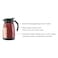 Insulated Stainless Steel Tea and Coffee Vacuum Thermos Flask, Red, 1L