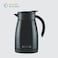 Insulated Stainless Steel Tea and Coffee Vacuum Thermos Flask, Black, 1L