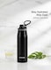 Stainless Steel Vacuum Insulated Water Bottle Black, 600ml