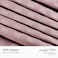 Microfiber Hotel Comforter Sets, Fits 160 cm x 200 cm Size Bed, Duvet Filling Included, 5 Pcs Queen Size, Hotel Stripe Pattern, Purple Pink