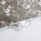Cotton Floral Comforter Sets, Fits 200 x 200 cm Double Size Bed, 9 Pcs, 100% Cotton 200 Thread Count, With Removable Filling, Dark Grey