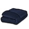 Lightweight Velvet Blanket, 350GSM, Twin Size 230 x 170 cm, Extra Soft All Season Fleece Blanket, Bed And Sofa Blanket, Dark Blue