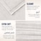 Lightweight Velvet Blanket, 350GSM, Double Size 260 x 240 cm, Extra Soft All Season Fleece Blanket, Bed And Sofa Blanket, Silver Grey