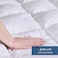 Cotton Mattress Topper, Fits 180 x 200 cm Double Size Ded, 8 cm Extra Thick, With Deep Pocket, Double Size