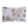 Microfiber Printed Comforter Sets, Fits 160 x 200 cm Queen Size Bed, 4 Pcs, With Soft Filling, Light Grey