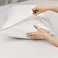 Cotton Fitted Sheet Set, 100% Cotton, 200 TC, 3 Pieces Queen Size with 35 cm Deep Pocket, White