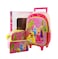 Disney Princess 5 in 1 School Set, 16 Inch Trolley Bag with Lunch Bag, Pencil Case, Lunch Box, and Water Bottle