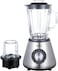 Impex 2-In-1 Blender &amp; Grinder With Glass Jars And Stainless Steel Blades, 600W, 5 Speeds, Pulse Control