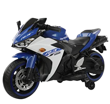 R3 لعبة الدراجة للأطفال مع بطارية قابلة لإعادة الشحن تعمل بالركوب للأطفال للقيادة ، محرك SINGLE12000 دورة في الدقيقة.