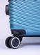 Cruise Carryon Luggage  Hardside Soft Handle Trolley with USB Port  TSA Lock Double 360 4 Wheeler Cabin20 Inch Turquoise