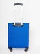 رومبا تحمل الأمتعة  4W شارع (E)  عربات دوارة ذات جوانب ناعمة من البوليستر بزاوية 360 درجة و4 عجلات  كابينة-20 بوصة-أزرق