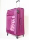 رومبا فحص الأمتعة  4W شارع (E)  عربات دوارة ذات جوانب ناعمة من البوليستر بزاوية 360 درجة و4 عجلات  كبير - 28 بوصة - بنفسجي