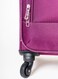 رومبا فحص الأمتعة  4W شارع (E)  عربات دوارة ذات جوانب ناعمة من البوليستر بزاوية 360 درجة و4 عجلات  كبير - 28 بوصة - بنفسجي