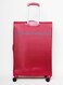 مجموعة أمتعة Airway Pro ناعمة قابلة للتوسيع مع حقائب بعجلات ناعمة بعجلات مزدوجة، مادة بوليستر، قفل TSA، كابينة  كبير - أحمر
