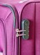 Rhumba Set Of 2 Luggage   4W Str (E)  Polyester Soft Sided 360&deg; 4 Wheels Spinner Trolleys- Cabin-20 Inch   Large- 28 Inch  Purple