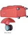 SET OF 2 VANGUARD PLUS 8W EXP TROLLEY BAGS 20/28inch CORAL