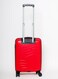 حقيبة حمل ماكس ماكس   نمط صلب من مادة البولي بروبيلين الصلبة مع قفل TSA   360 درجة 4 عجلات مزدوجة  كابينة -20 بوصة، أحمر