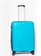 الأمتعة التي تم فحصها من ماكس   نمط صلب من مادة البولي بروبيلين الصلبة مع قفل TSA   360 درجة 4 عجلات مزدوجة  متوسط ​​- 24 بوصة، أزرق