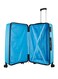 الأمتعة التي تم فحصها من ماكس   نمط صلب من مادة البولي بروبيلين الصلبة مع قفل TSA   360 درجة 4 عجلات مزدوجة  كبير-28 بوصة، أزرق