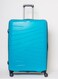 الأمتعة التي تم فحصها من ماكس   نمط صلب من مادة البولي بروبيلين الصلبة مع قفل TSA   360 درجة 4 عجلات مزدوجة  كبير-28 بوصة، أزرق