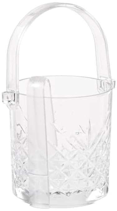 Pasabahce 6466 Timeles Ice Bucket, Glass, Plastic