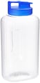 زجاجة ماء داخلية للحيوانات الاليفة من لوك اند لوك، سعة 2.6 لتر، شفاف/ازرق، البولي بروبلين