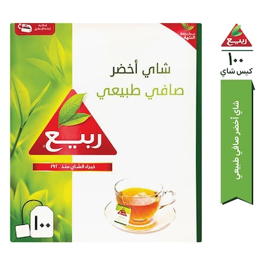 Rabea Naturally Green 100 Teabags