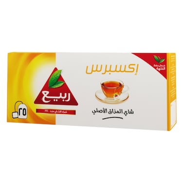 ربيع اكياس شاي اكسبرس 2 جرام × 25