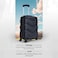 STARGOLD Single Luggage Hardside Spinner Wheels ABS Trolley Luggage With Number Lock 20 Inches