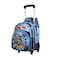 STARGOLD Baby Backpack 3Pcs For Baby Boys 1 lunch 1 Pencil Box And 1 Bag With Adjustable Strap For School 2 Wheels 14 Inch