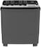 GSTT10XTB General Supreme Twin Tub Semi Automatic Washing Machine 10K,Dark Grey/Black, GSTT10XTB