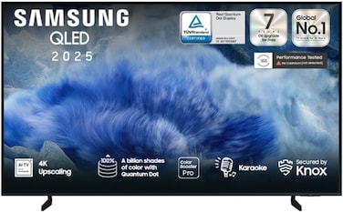 تلفزيون من سامسونج بشاشة ٦٥ بوصة، بدقة 4K، موديل Q8F، بتقنية كيو إل إي دي -  QA65Q8FAAUXSA