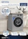 GS General Supreme GSFLN60 Front Load Washing Machine 6 KG, Silver, GSFLN60
