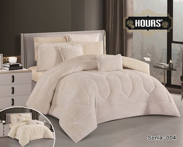 Two-person comforter quilt - 8 pieces