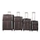 VIPTOUR 4 Piece Softside Spinner 2 Wheels Fabric Trolley Luggage With Number Lock 20/24/28/32 Inches, VT-TR511