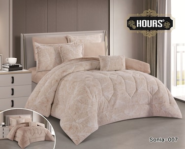 Two-person comforter quilt - 8 pieces