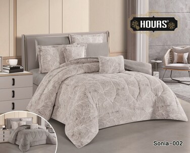 لحاف مفارش نفر ونص - 4 قطع