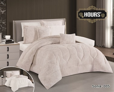 Quilt and bedspreads for one and a half people - 4 pieces