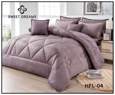 Two-person comforter quilt - 8 pieces