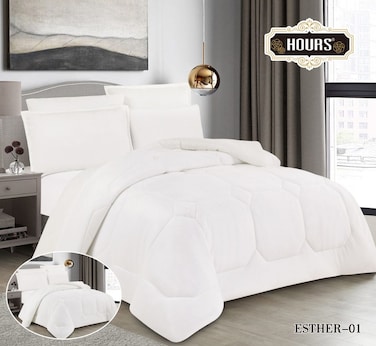 Winter Quilt Double Bedspreads - 6 Pieces