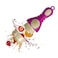 Luqu Fruit Feeder Silicone-Pink
