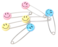 Luqu Safety Pin Smiley Face